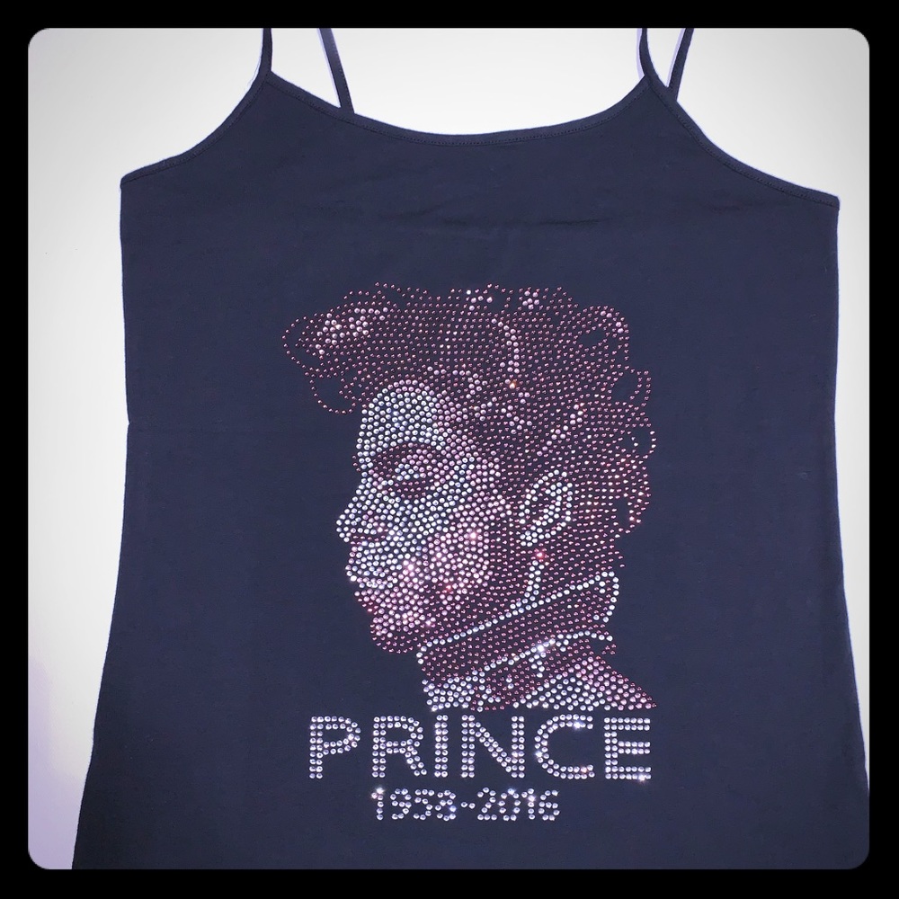 Bling black Prince Tank New